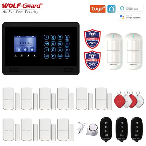 4G WiFi Wireless Home Security Burglar Alarm System - China Fire Alarm Sensors and Wireless ...