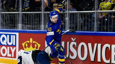 Elias Pettersson injury update: Canucks prospect done for Sweden after ...