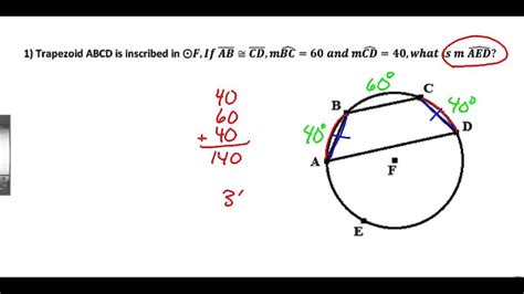 Arcs and Chords - YouTube