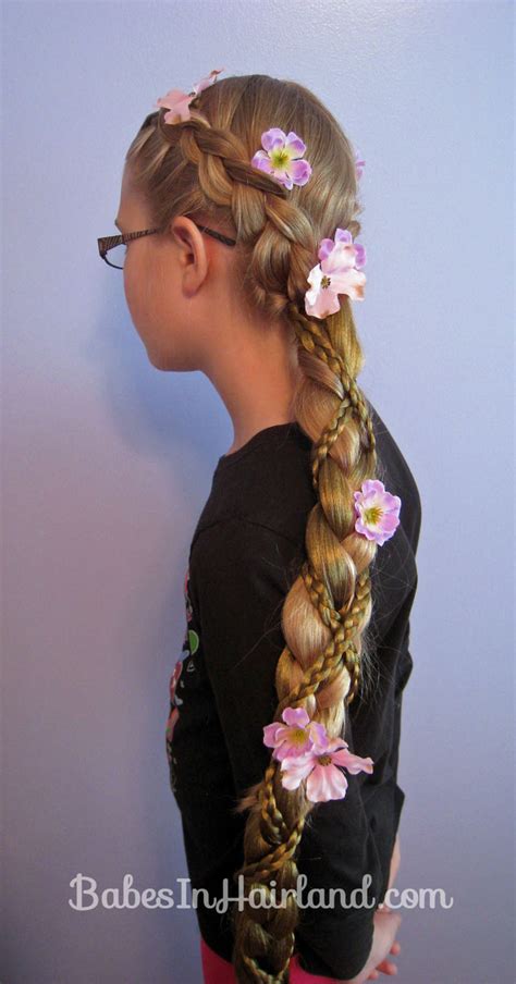 Rapunzel Hair Tutorial - Using Extensions - Babes In Hairland