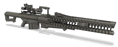 Longque Chen - Electromagnetic Rail Sniper Gun