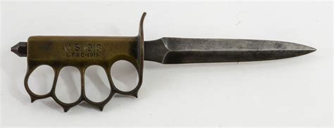 Sold at Auction: WWI US WWI MODEL 1918 MARK I TRENCH KNIFE