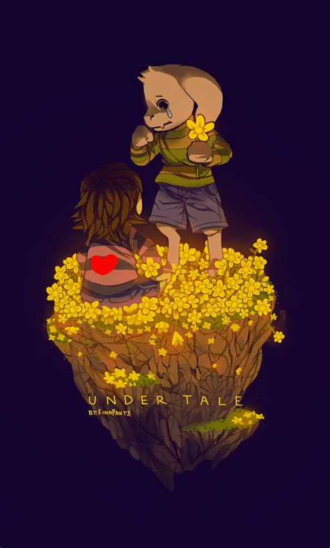 Asriel Dreemurr and Frisk | Artist FinnPants | Undertale fanart ...