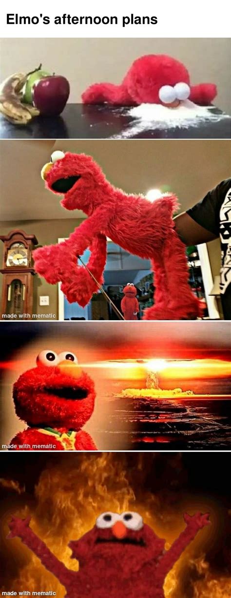 All the elmo memes on mematic make up Elmo's afternoon plans : r/memes