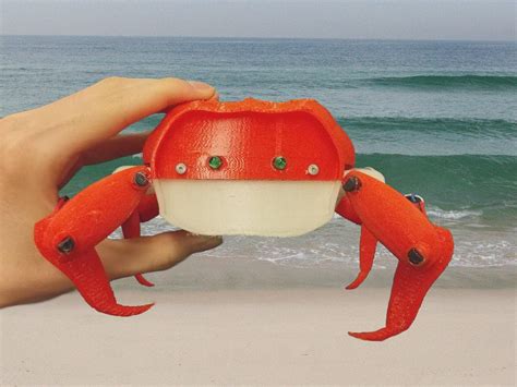 Carnegie Mellon University Student Designs 3D Printed Crab Robot | 3DPrint.com | The Voice of 3D ...