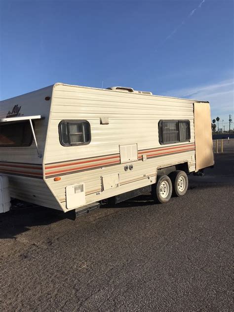 1989 Aljo travel trailer 24ft-a/c-fully self contained No Title- for ...