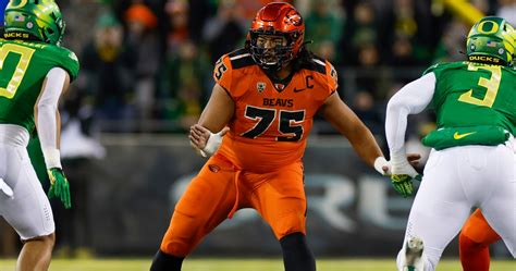 Taliese Fuaga NFL Draft 2024: Scouting Report for Oregon State IOL | News, Scores, Highlights ...