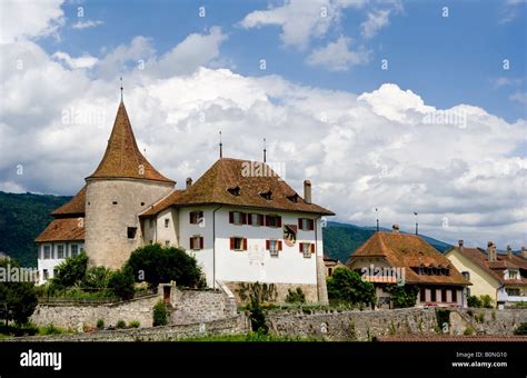 Castle Erlach, Switzerland Stock Photo - Alamy