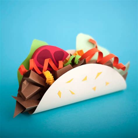 Paper Craft Sculptures Of Food 2 – Fubiz Media