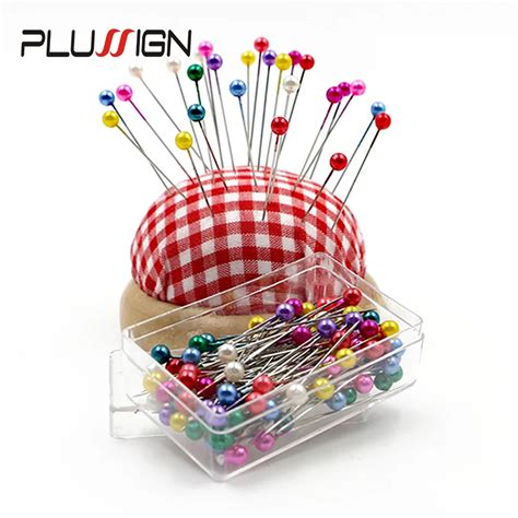 Aliexpress.com : Buy Hot Selling Dressmaker Pins Stainless Steel Round Pearl Head Sewing ...