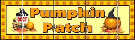 Free Halloween Pumpkin Patch Bulletin Board Display Banner - Free Download