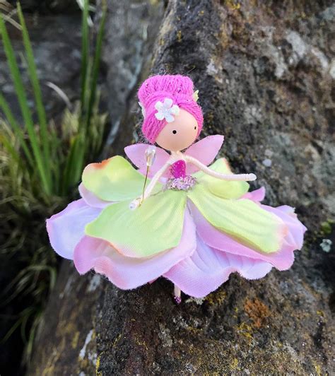 Mini Fairy Doll Flower Fairy Doll Handmade Fairy Pink | Etsy | Fairy dolls, Fairy crafts, Flower ...