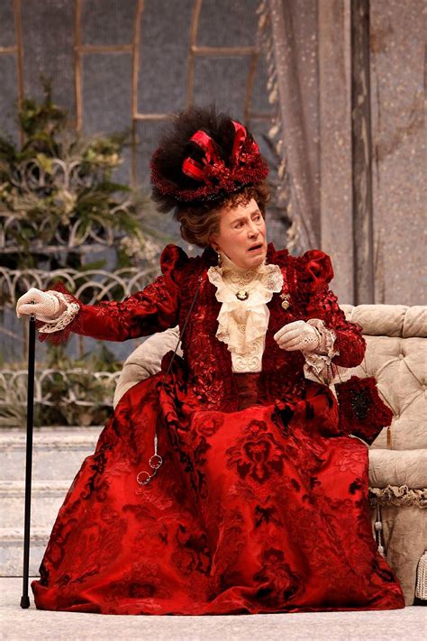 Brian Bedford as Lady Bracknell in The Importance of Being Earnest ...