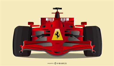 Ferrari Formula 1 Vector Download