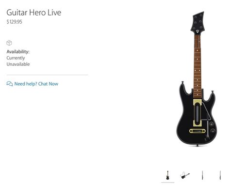 Guitar Hero Live Controller Canadian Pricing: $129.95 from Apple [u ...