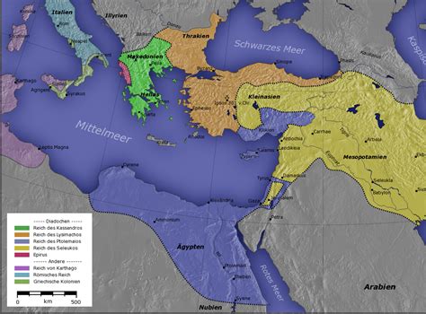 Ptolemaic Kingdom Map