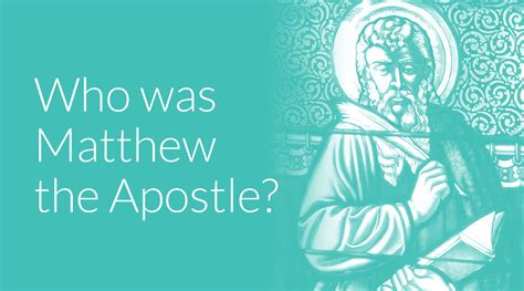 Who Was Matthew the Apostle? The Beginner's Guide - OverviewBible