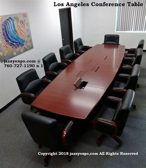 Pin by jazzyexpo.com on Executive Conference Table - Los Angeles model ...