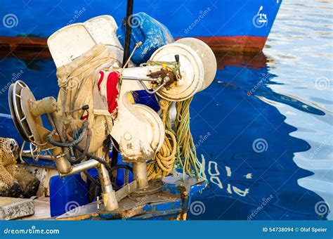 Fishing equipment stock photo. Image of ships, equipment - 54738094