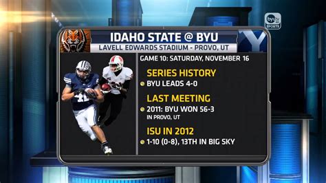 2013 BYU Football Schedule: Games 7-13 - YouTube