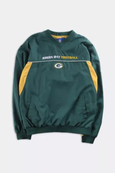 Vintage Packers Windbreaker Pullover | Urban Outfitters