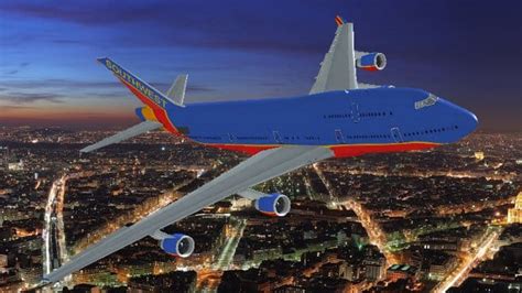 Boeing 747-400 Southwest Airlines - Microsoft Flight Simulator X Mod