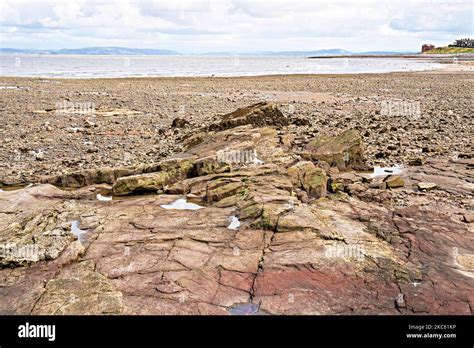 Sandstone rocks, Heysham coast, Lancashire, UK Stock Photo - Alamy