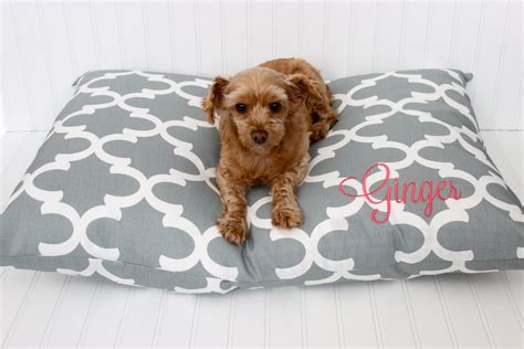 Dog Bed Cover Personalized Dog Pillow Cover Pet Bed Cover