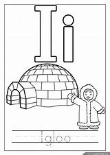 Igloo Coloring Pages sketch template