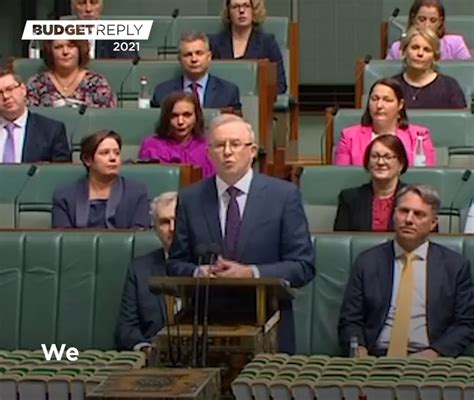 2021 Budget Reply Speech in 3 Minutes : r/LaborPartyofAustralia