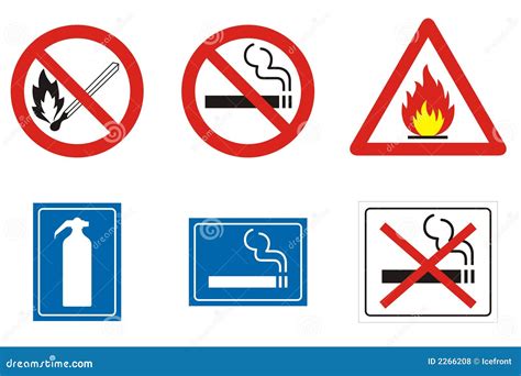 Fire signs and symbols stock vector. Illustration of match - 2266208