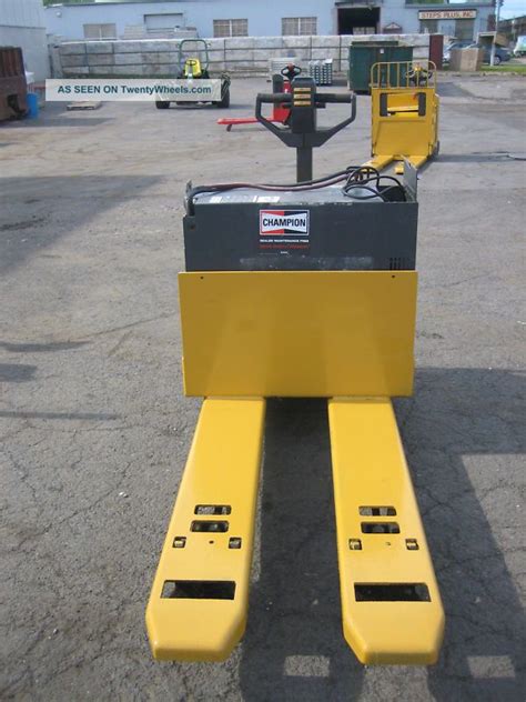 2001 Yale Forklift Electric 6000 Walk Behind Jack Hd