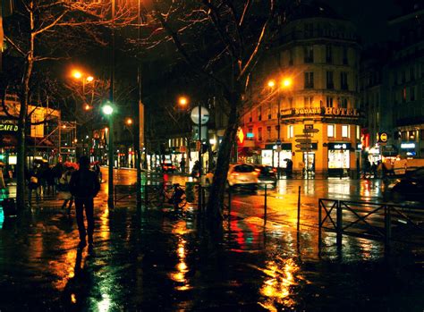 Rainy Paris Evening by superflyninja on DeviantArt