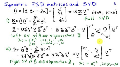 Eigendecomposition, Singular Value Decomposition, and Power Iterations ...