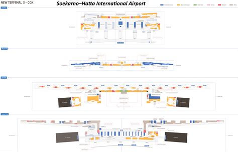 Jakarta Airport Map - Soekarno–Hatta International Airport Map ...