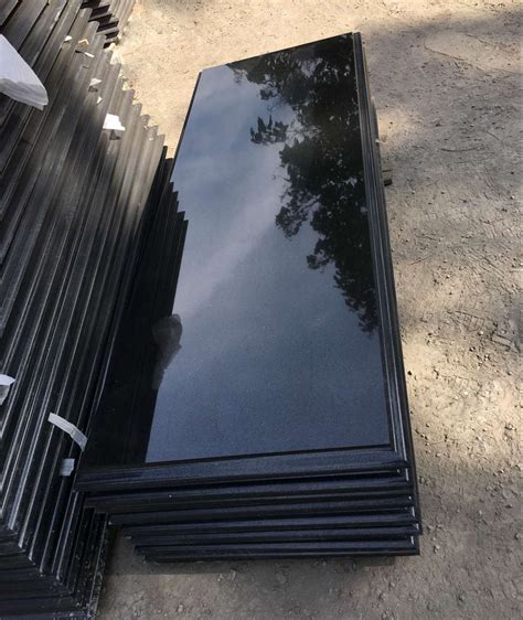 Granite Tombstone Price in China - Absolute Pure Black Granite Tombstones