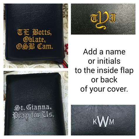 Carmelite Seal Missal Cover — Custom Missal & Breviary Covers