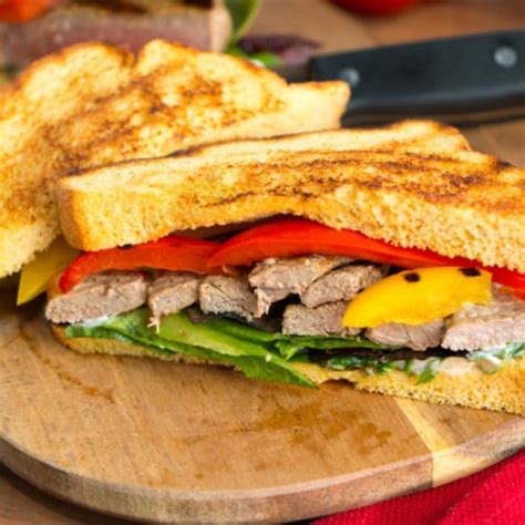 Bistro Flank Steak Sandwich - Grain Foods Foundation