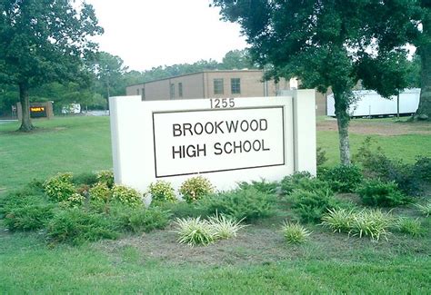 Brookwood High School | The concrete sign in front of Brookw… | Flickr