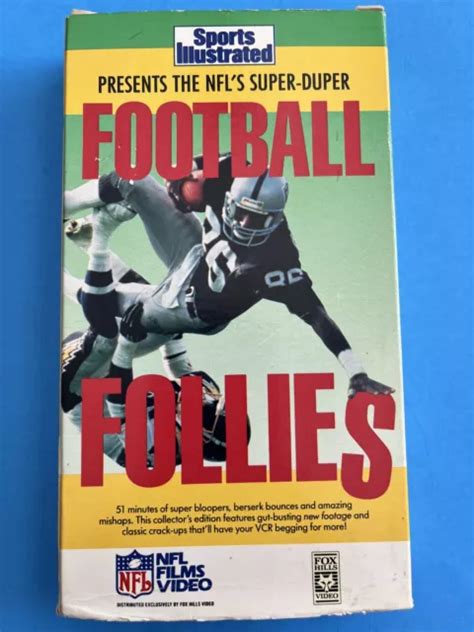 THE ALL NEW NFL Football Follies (VHS) £1.40 - PicClick UK