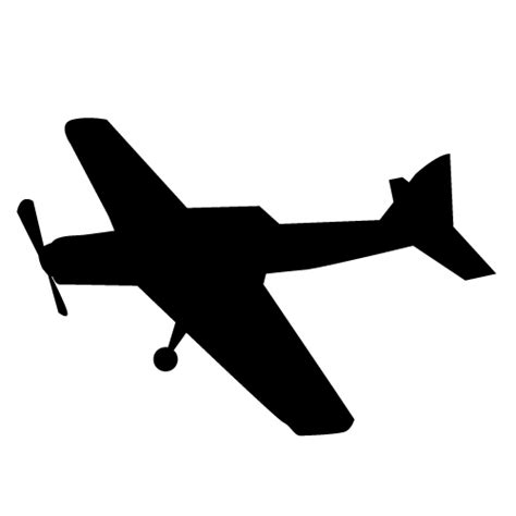 Airplane Black And White Clipart | Free download on ClipArtMag