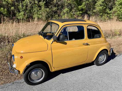 1970 Fiat 500 Yellow RWD Manual L for sale - Fiat 500 1970 for sale in ...