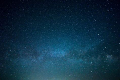 Blue Night Sky filled with stars image - Free stock photo - Public ...