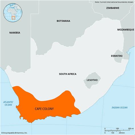 Cape Colony | South Africa, History, & Map | Britannica