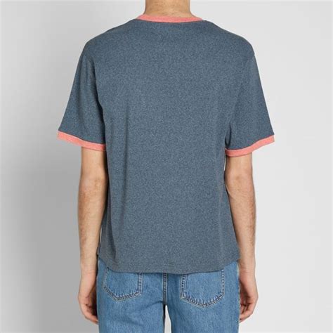 Calvin Klein 205W39NYC Circle Logo Classic Tee Slate Melange | END. (US)