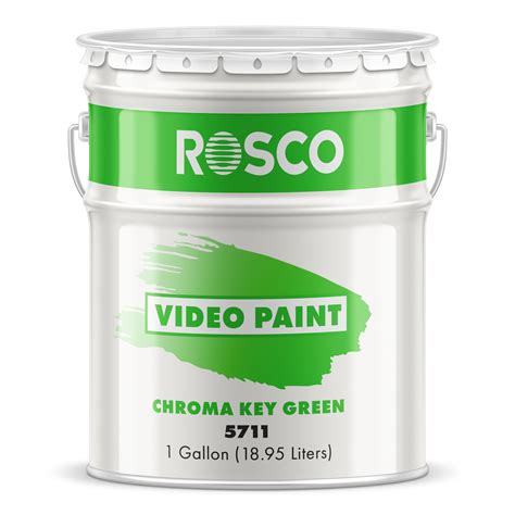 Rosco Chroma Key Green 5711 Paint – 19 Litre Can | Light up my Life