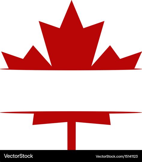 Canada logo template Royalty Free Vector Image