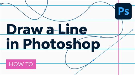 How to Draw a Line in Photoshop - YouTube