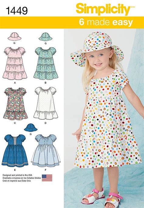 Patterns Dress Girl | Free Patterns