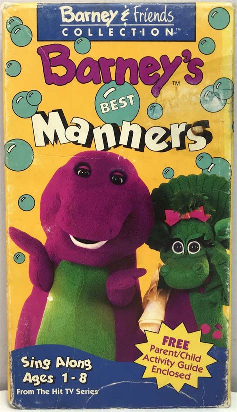 Barney Friends Collection Best Manners VHS | Grelly USA